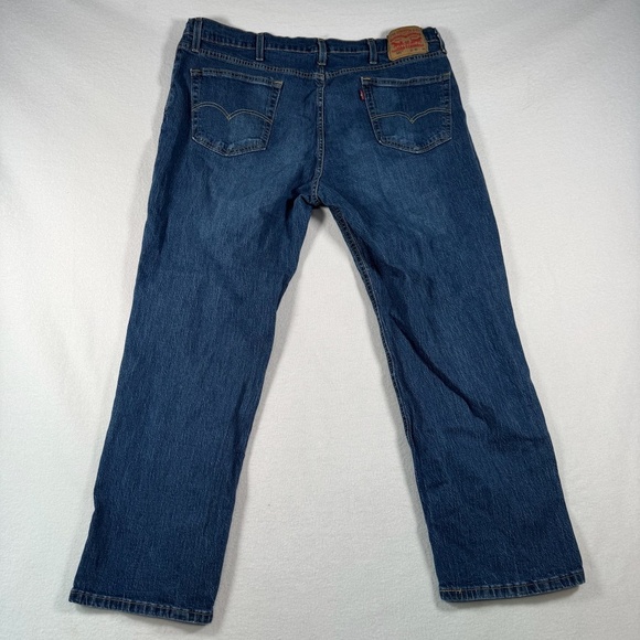 Levis Jeans Mens 40x30 Blue 541 Straight Leg Medium Wash - Picture 2 of 13
